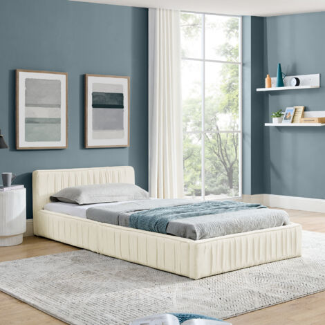 Lit évolutif ZOE 90x140 170 190 200 + 1 sommier / Blanc