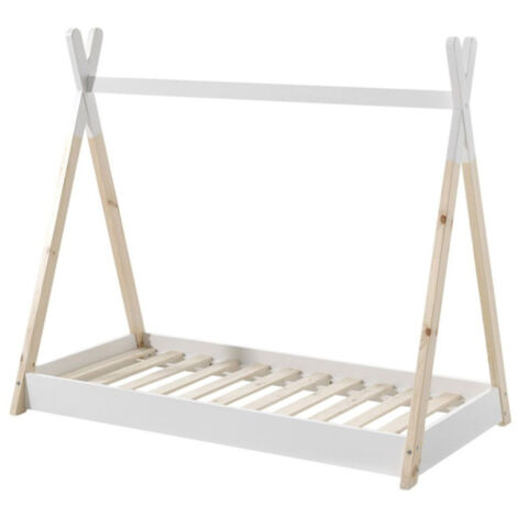Lit Enfant Design "Tipi" 70x140cm Blanc