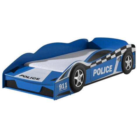 Lit Enfant "Police" 70x140cm Bleu