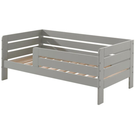 Lit Enfant & Sommier "Toddler" 70x140cm Gris