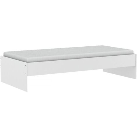 Lit enfant "Tidy" - 90 x 200 cm - Blanc mat