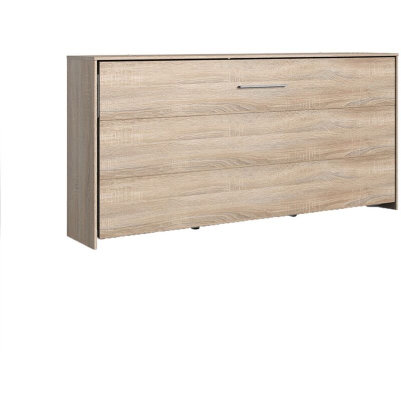 Calicosy - Lit Escamotable Horizontal - 1 Place - 90x200 - L212 cm