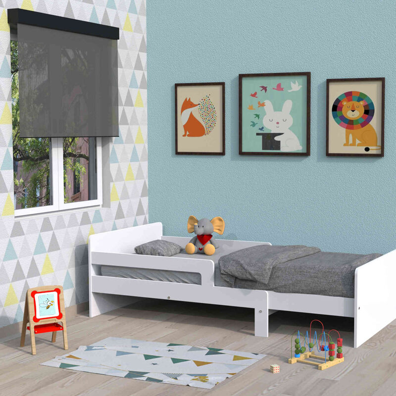 Lit enfant évolutif en bois blanc - LT14001 - Blanc