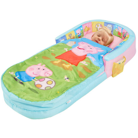 Lit gonflable 2 en 1 avec sac de couchage intégré Peppa Pig  Ready Bed