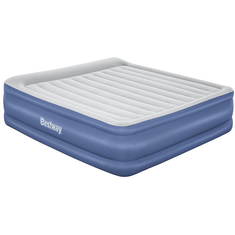 Bestway - Lit Double avec Moteur 203x193x56 cm Gonflable et Camping 67692'