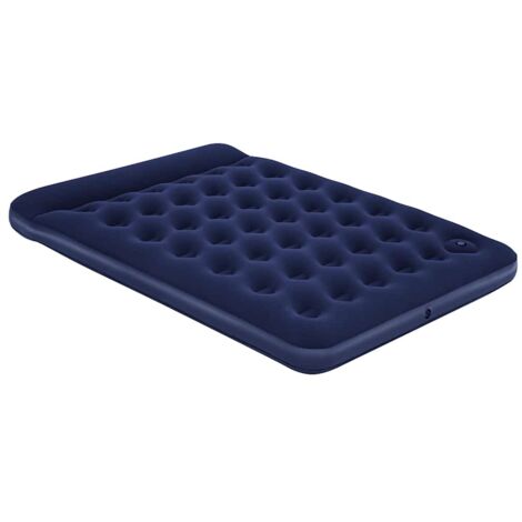 Lit gonflable，Lit de camping，Lit portable floqué avec pompe à pied intégrée 203x152x28 cm XZZZ386572