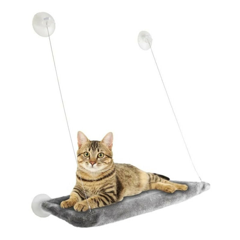 Lit Hamac pour chat pour grande fenêtre vitre minimum 60 cm Flamingo