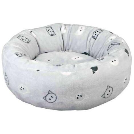Lit mimi, rond ø 50 cm, gris clair