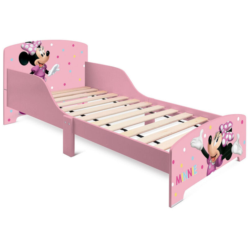 Lit Minnie Disney Roses et Confettis 140x70 cm