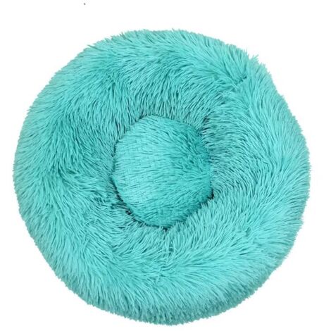 Lit pour chat, coussin moelleux, doux lavable pour chiens chats (vert émeraude, 70 cm), Ensoleillé