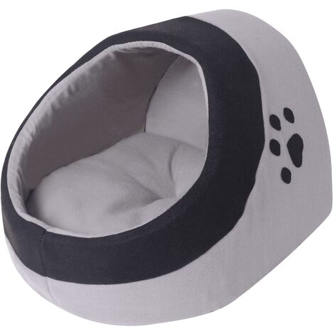 Lit pour chats | Coussin et tapis pour chat Gris et noir M 75584 - Gris