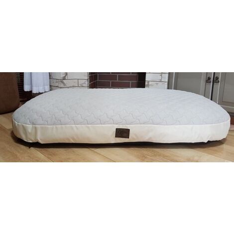 Lit pour chien en cuir artificiel XXL - coussin pour chien canapé pour chien lit pour chat panier pour chien - étanche 130 X 80 cm