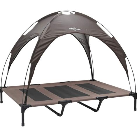 Lit pour Chien Marron xl Acier CFW24126
