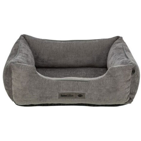 Lit pour chien TRIXIE Vital Lennox 80 x 60 cm Gris chenille Orthopédique
