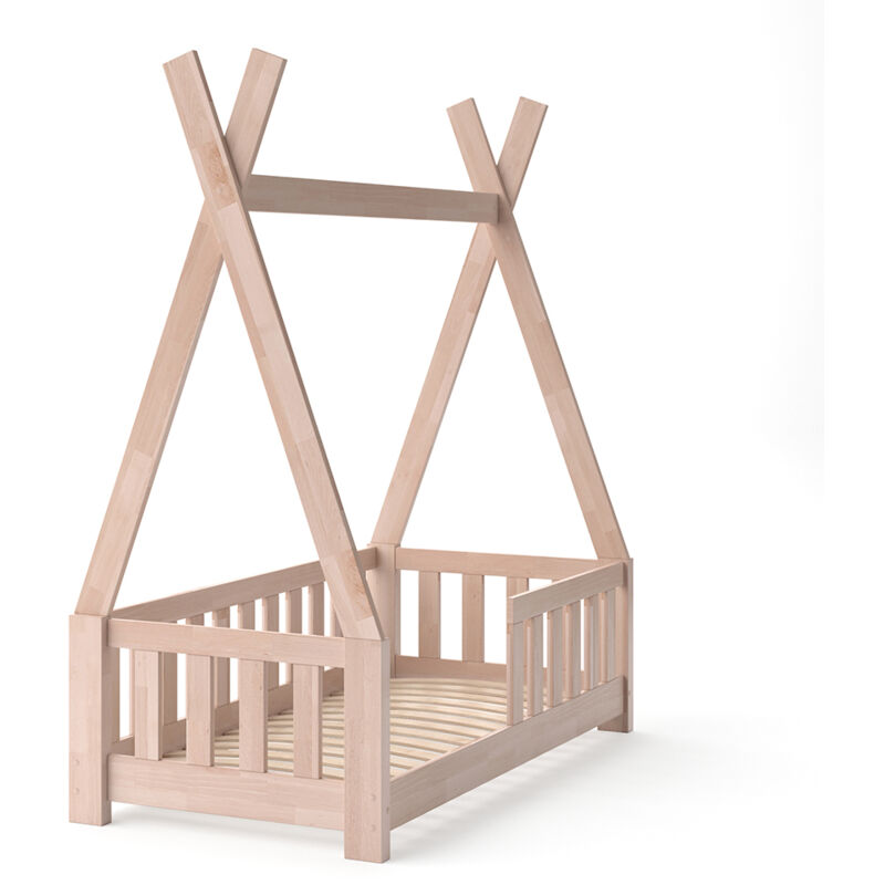 Lit pour enfant TIPI, indiens, lit, cabane pour enfants, bois - Vitalispa