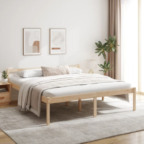 Lit pour personne âgée sans matelas 180x200 cm vidaXL