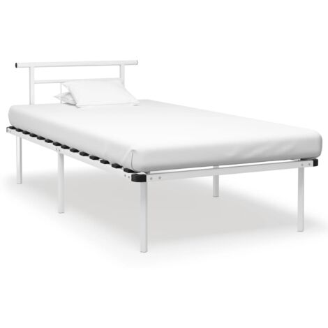 vidaXL Cadre de Lit Métal Adulte Chambre Intérieur Multicolore Multi-taille