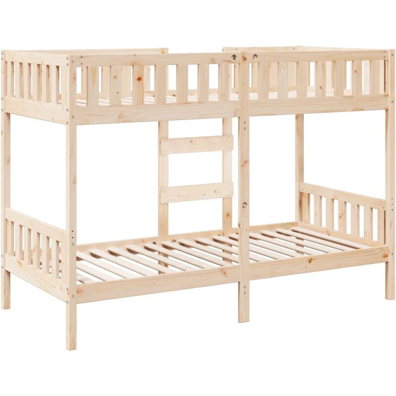Vidaxl - Lit superposé 80x200 cm Bois de pin massif
