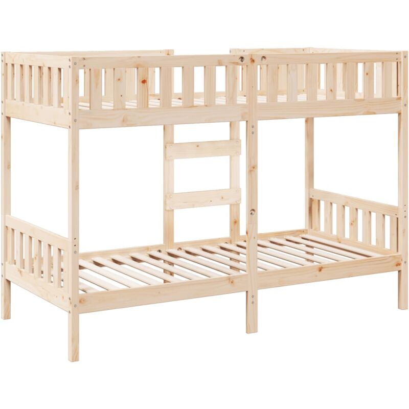 Vidaxl - Lit superposé 90x190 cm Bois de pin massif