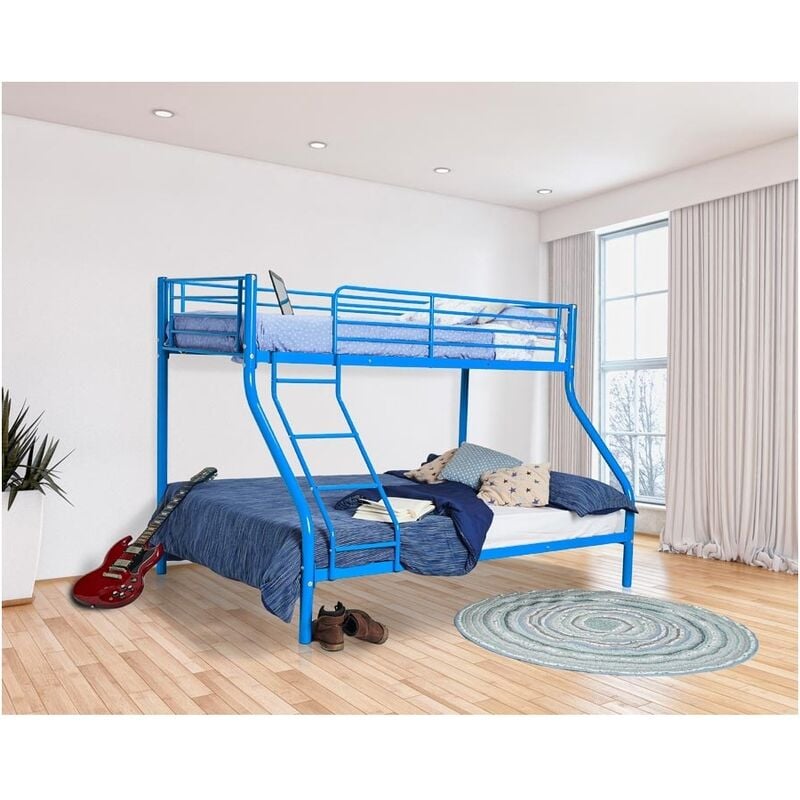 Lit superpose double castle - Bleu