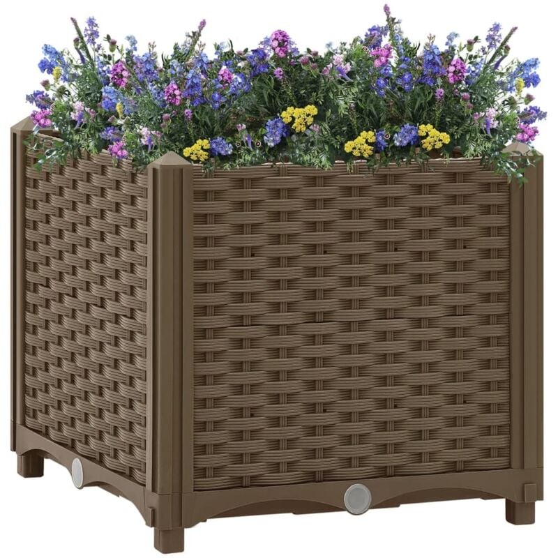 Vidaxl - Lit surélevé 40x40x38 cm Polypropylène