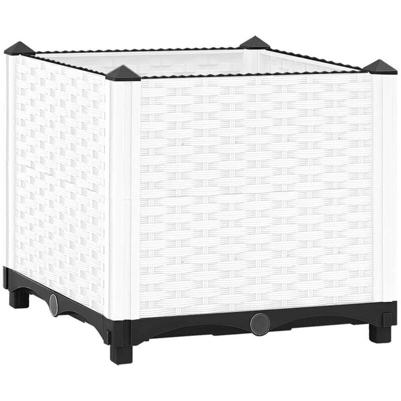 Vidaxl - Lit surélevé 40x40x38 cm Polypropylène