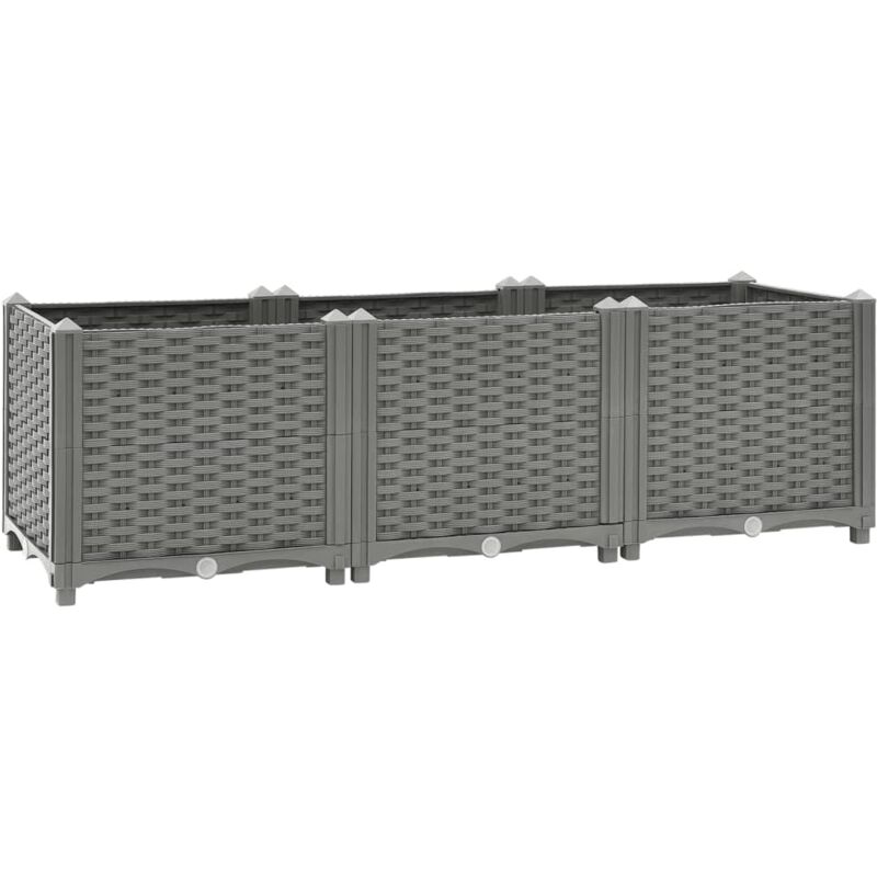 Lit surélevé 120x40x38 cm Polypropylène vidaXL