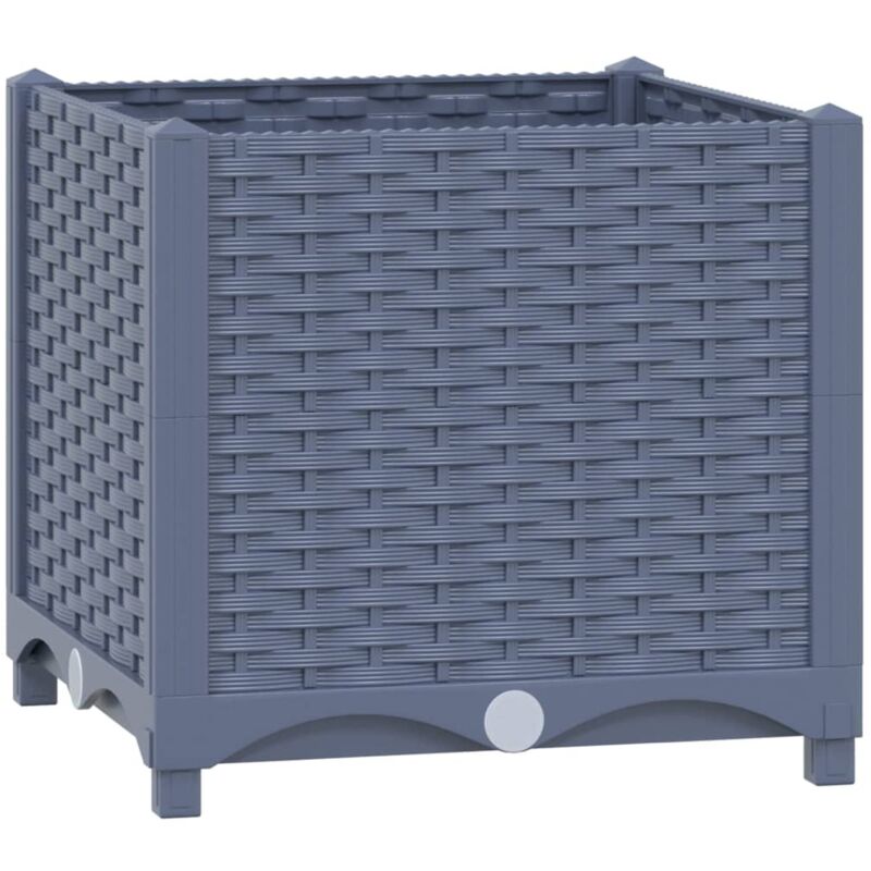 Vidaxl - Lit surélevé 40x40x38 cm Polypropylène