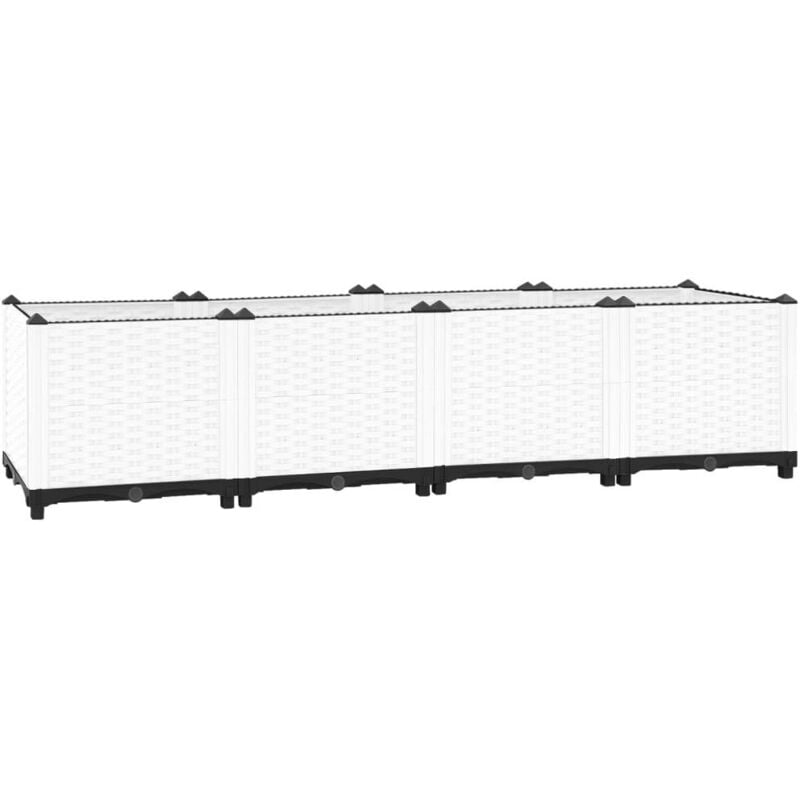 Vidaxl - Lit surélevé 160x40x38 cm Polypropylène