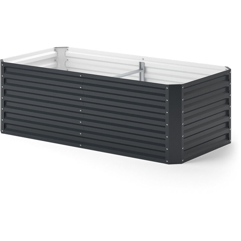 Lit surélevé, Anthracite, 180 x 60 cm Ok-living