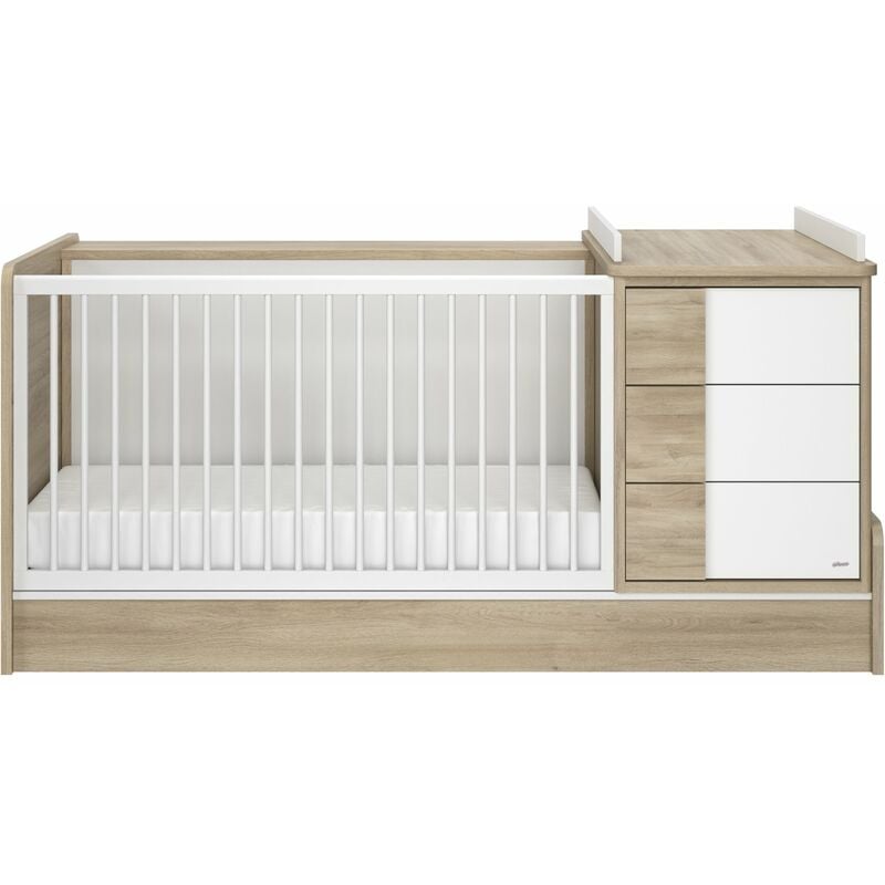 Lit compact évolutif 70x140