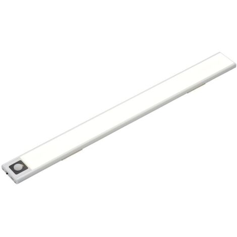 Litecraft 40 cm Under Cabinet Rechargeable Magnetic LED Light with Sensor - Silver