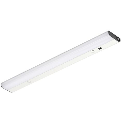 Litecraft 52.5 cm Under Cabinet Link Light 12W LED Fitting With Sensor - Silver