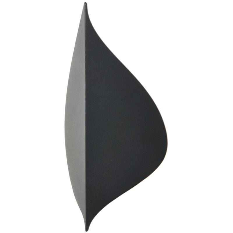 Arow Wall Light Outdoor Leaf 12 Watt 4000K Integrated led - Anthracite - Litecraft