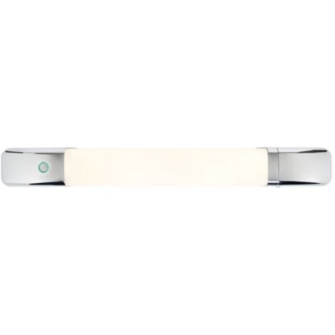 Litecraft Bathroom Shaver Wall Light Touch Sensitive 10 Watt CCT LED - Polished Chrome