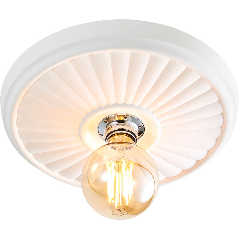 Image of Litecraft - Carn Flush Mount Traditional&hellip;