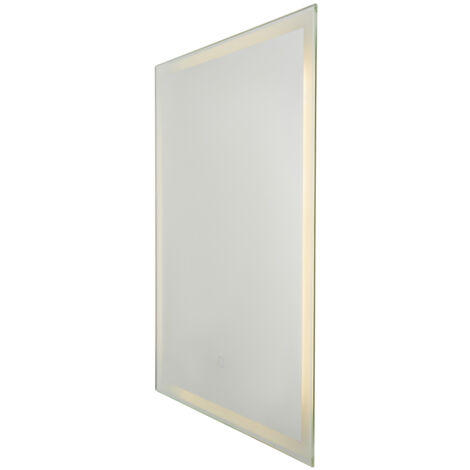 Litecraft Dux Bathroom CCT LED Mirror Light With Touch Control & Demist - Silver