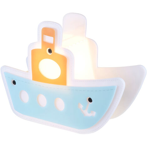 Litecraft Glow Boat Table Lamp LED Children's Bedside Lighting – Multicolour