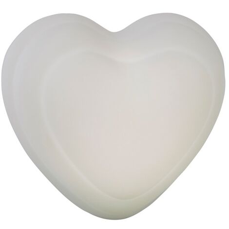 Litecraft Glow Heart Wall Light LED Children's Night Light - Colour Changing
