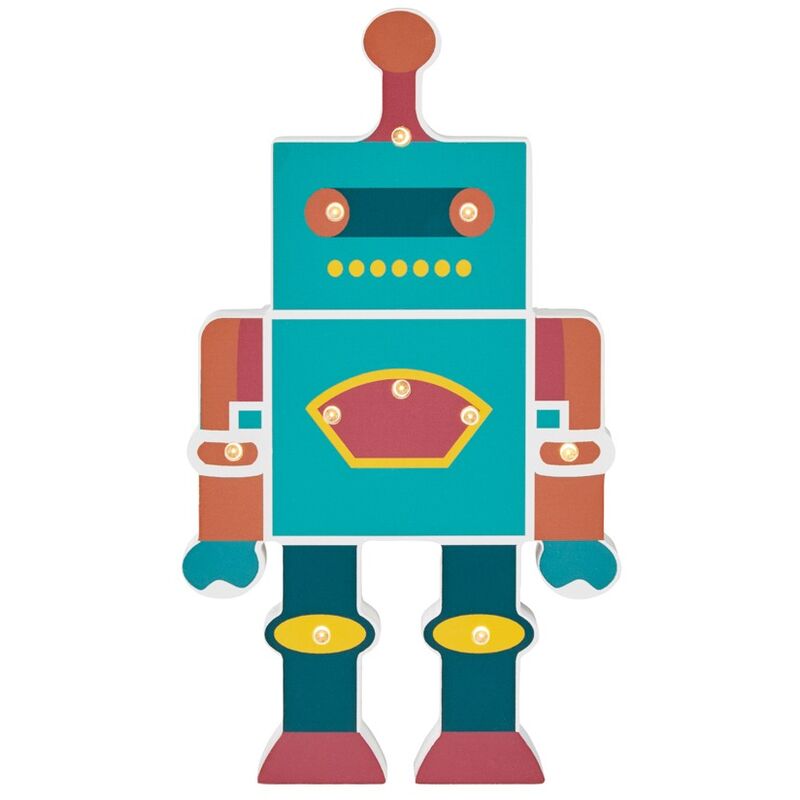 Image of Litecraft - Glow Robot Table Lamp&hellip;