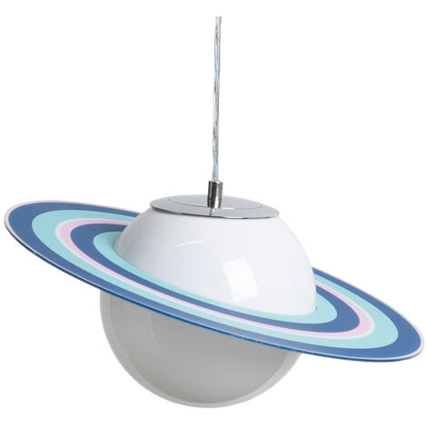 Litecraft Glow Saturn Ceiling Pendant Children's Lighting - Multicoloured