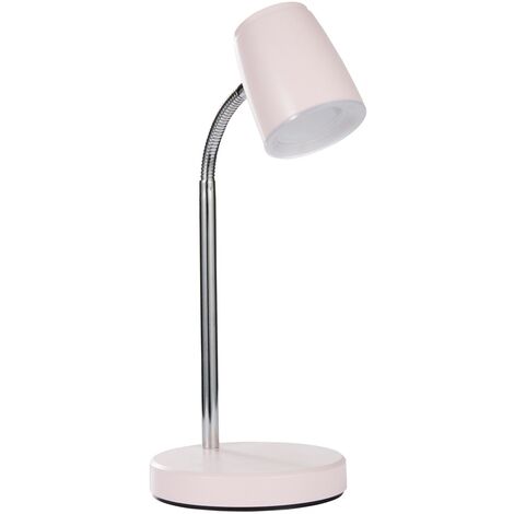 Litecraft Glow Table Lamp 3.5 Watt Integrated LED Adjustable Task Light - Pink