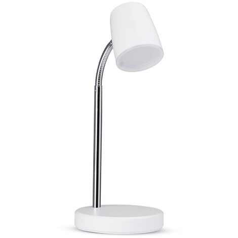 Litecraft Glow Table Lamp 3.5 Watt Integrated LED Adjustable Task Light - White