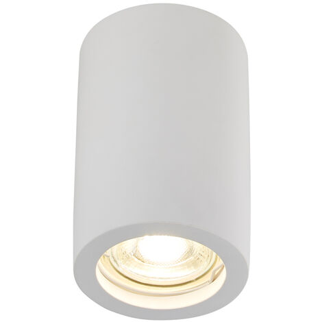 Litecraft Gorm Downlight Flush Fixed Ceiling Spotlight Fitting – White