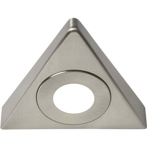 Litecraft Grai Under Cabinet Light Triangular 3 Watt CCT LED - Satin Nickel