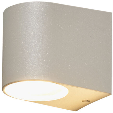 Litecraft Irwell Down Outdoor Wall Light IP44 Rated GU10 Fitting - Grey