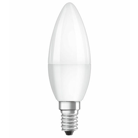 Litecraft Light Bulb 4.9W E14 Small Edison Screw Candle Warm White LED - White