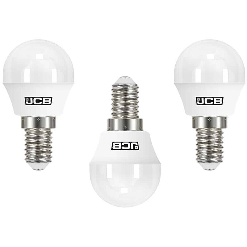 Light Bulb 5.5W E14 Small Edison Screw Golf Ball in Warm White- 3 Pack - Litecraft
