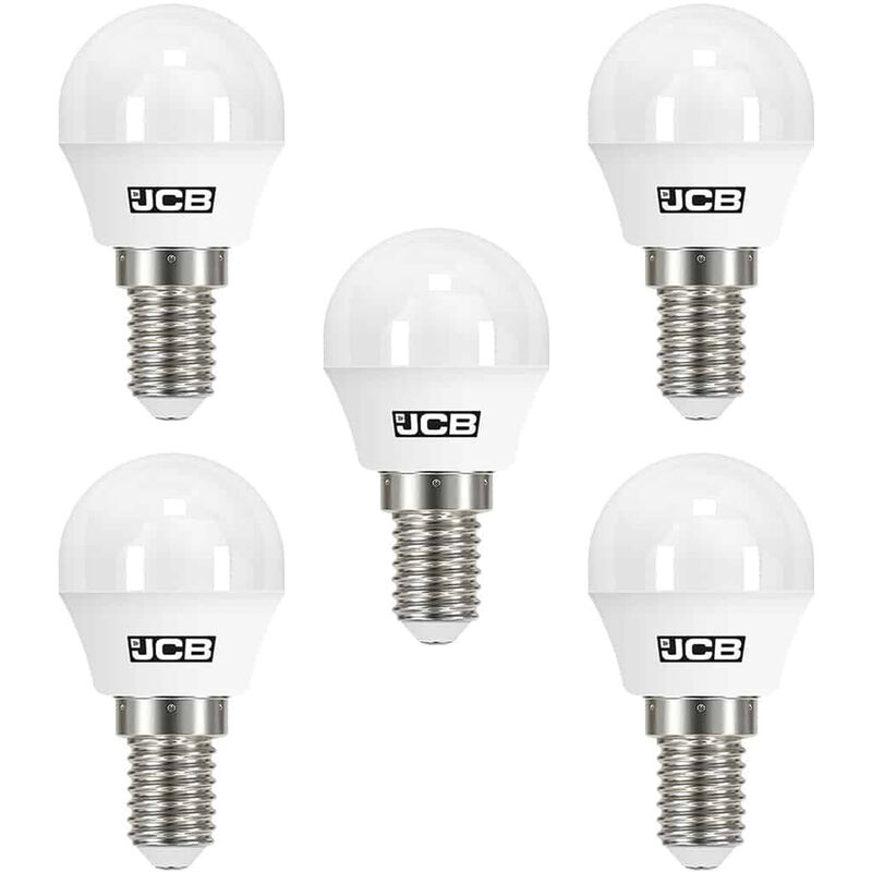 Litecraft Light Bulb 5.5W E14 Small Edison Screw Golf Ball in Warm White- 5 Pack