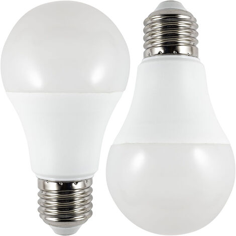 Litecraft Light Bulb E27 Edison Screw GLS 8.5 Watt Daylight White LED ...